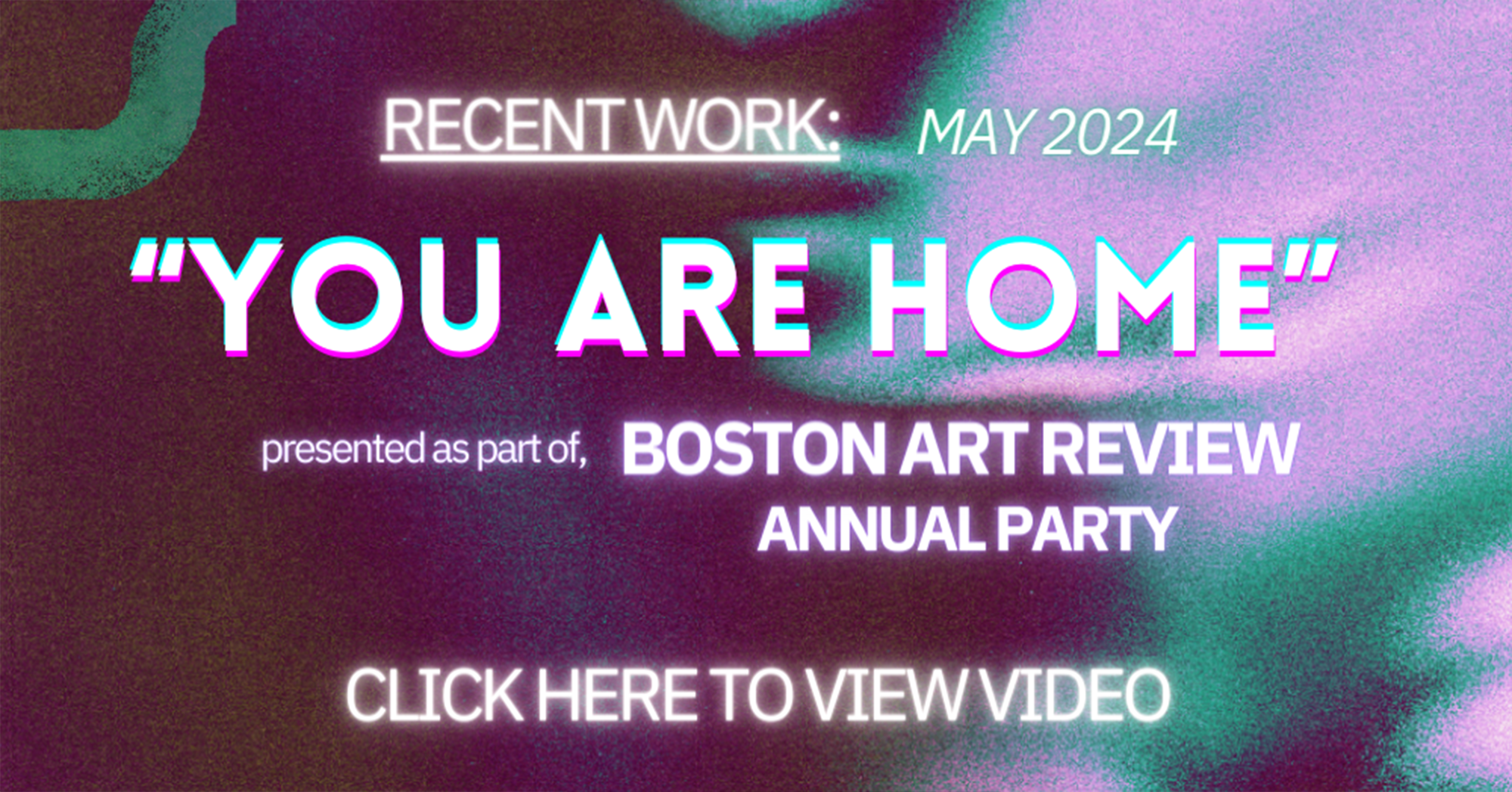 Boston Art Review, You are Home